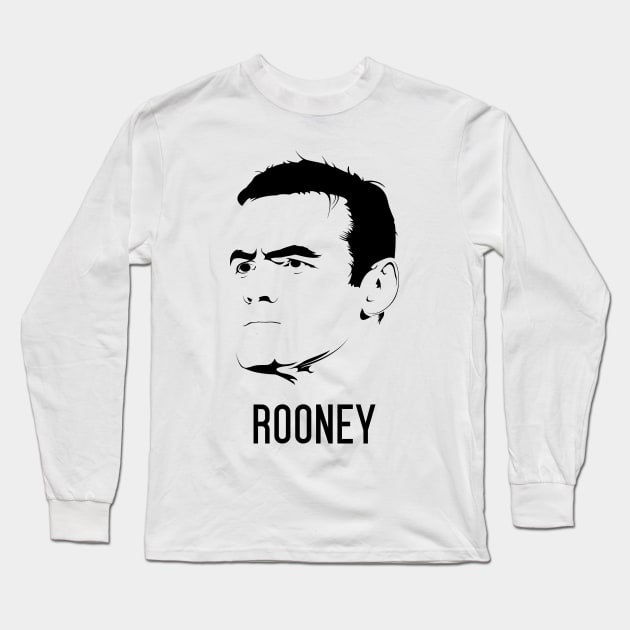 Wayne Rooney Long Sleeve T-Shirt by InspireSoccer